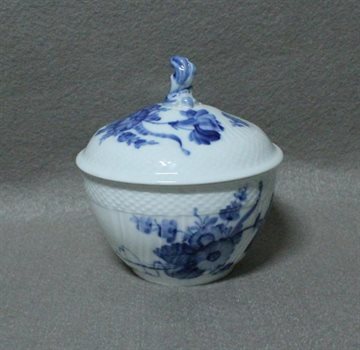 Blå Blomst sukkerskål